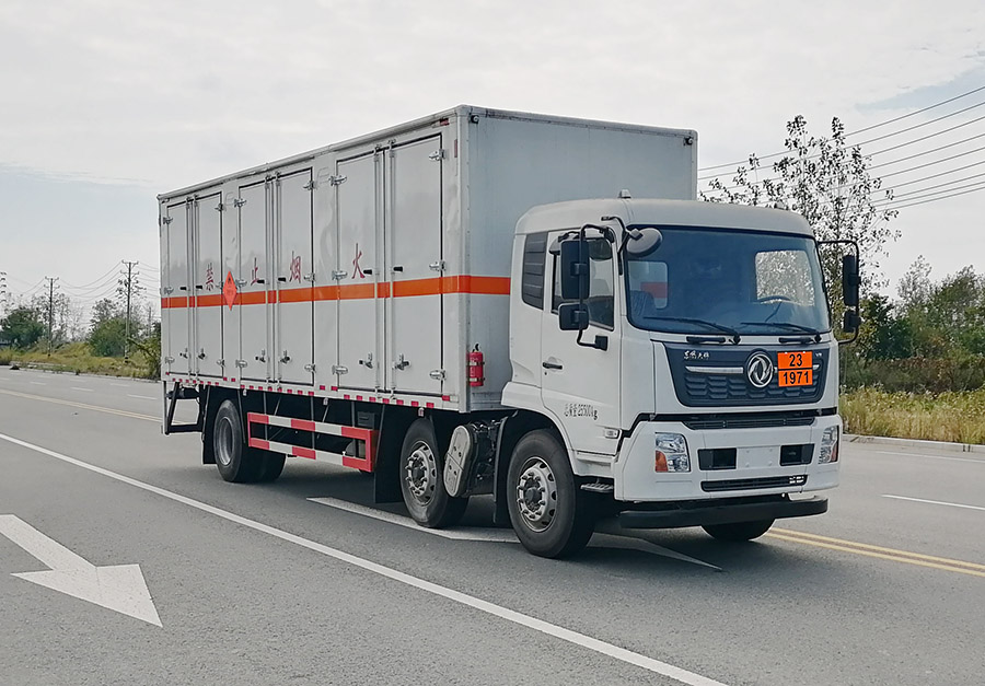 大力牌DLQ5260XRQDFH6易燃氣體廂式運輸車公告圖片