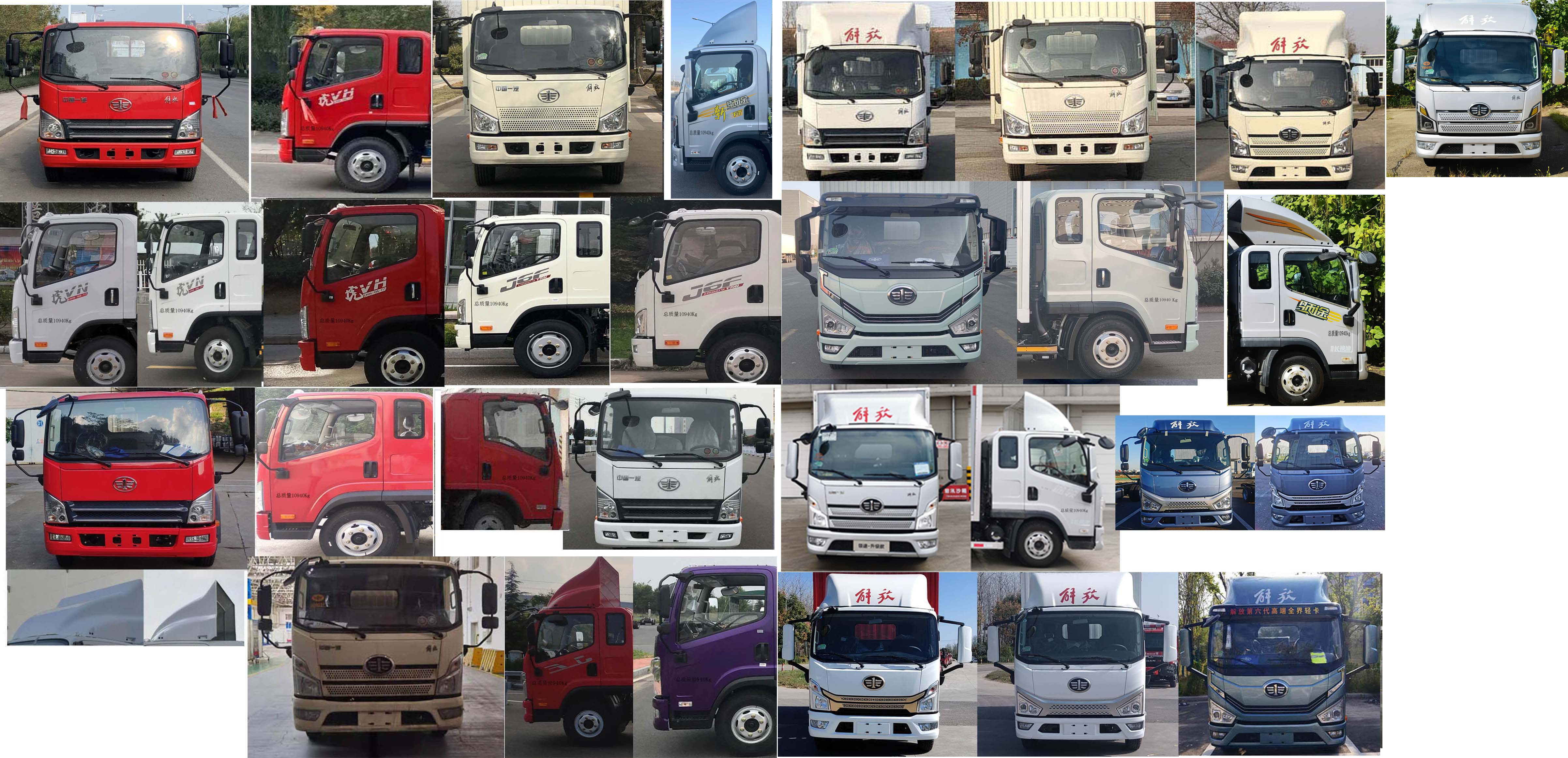 解放牌CA5110CCYP40K59L2E6A85倉柵式運(yùn)輸車公告圖片