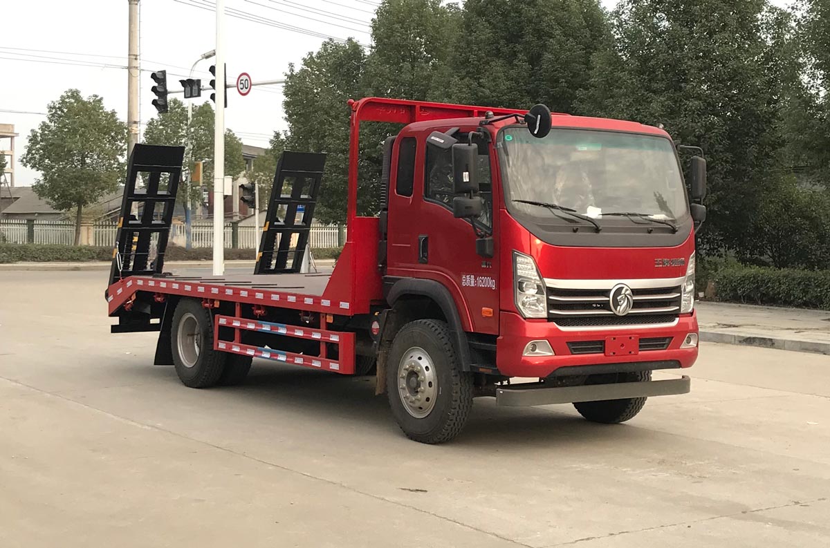 王牌牌CDW5160TPBA1R6平板運輸車公告圖片