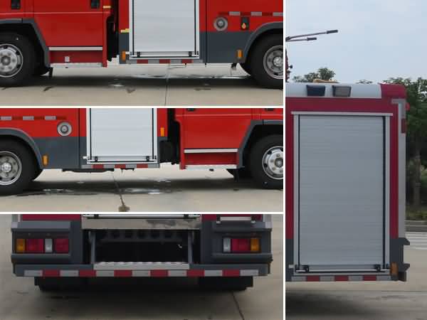 新東日牌YZR5100GXFPM30/Q6泡沫消防車(chē)公告圖片