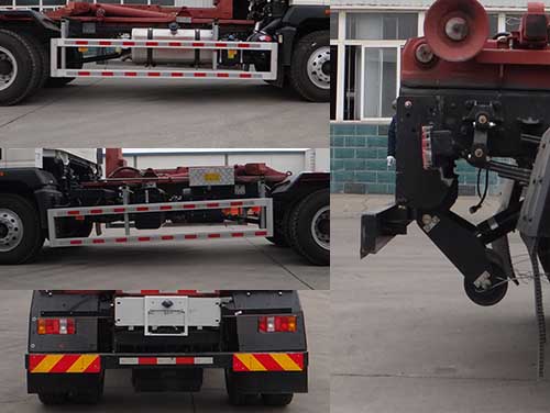 青專牌QDZ5180ZXXZHG5XF1車廂可卸式垃圾車公告圖片
