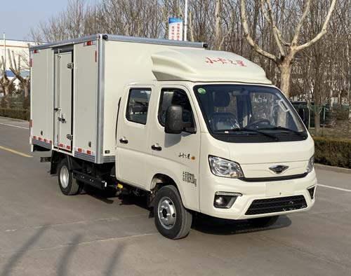 福田牌BJ5042XXY8AB6-01廂式運輸車公告圖片