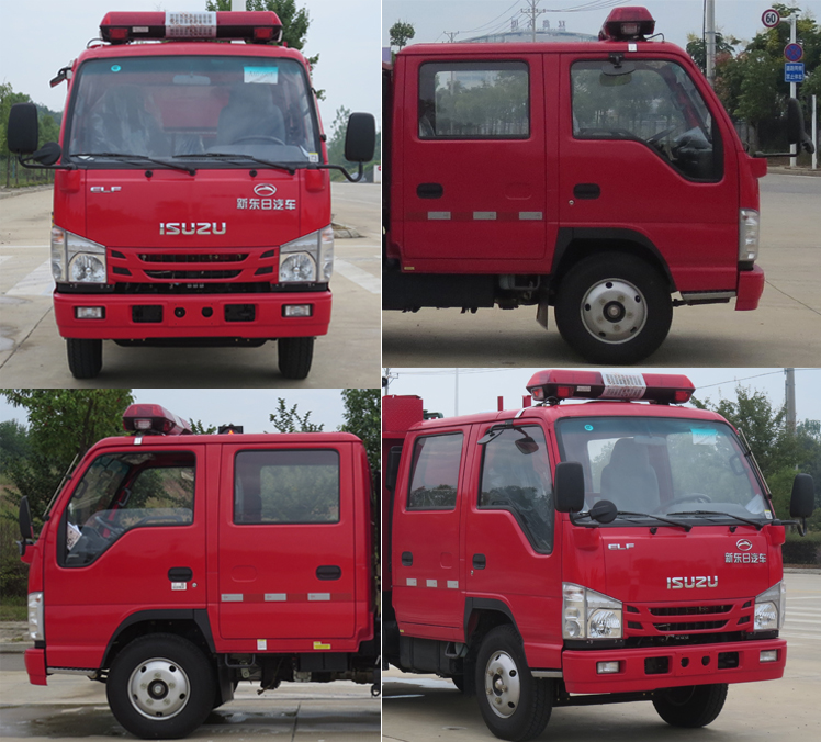 新東日牌YZR5070GXFSG20/Q6水罐消防車公告圖片
