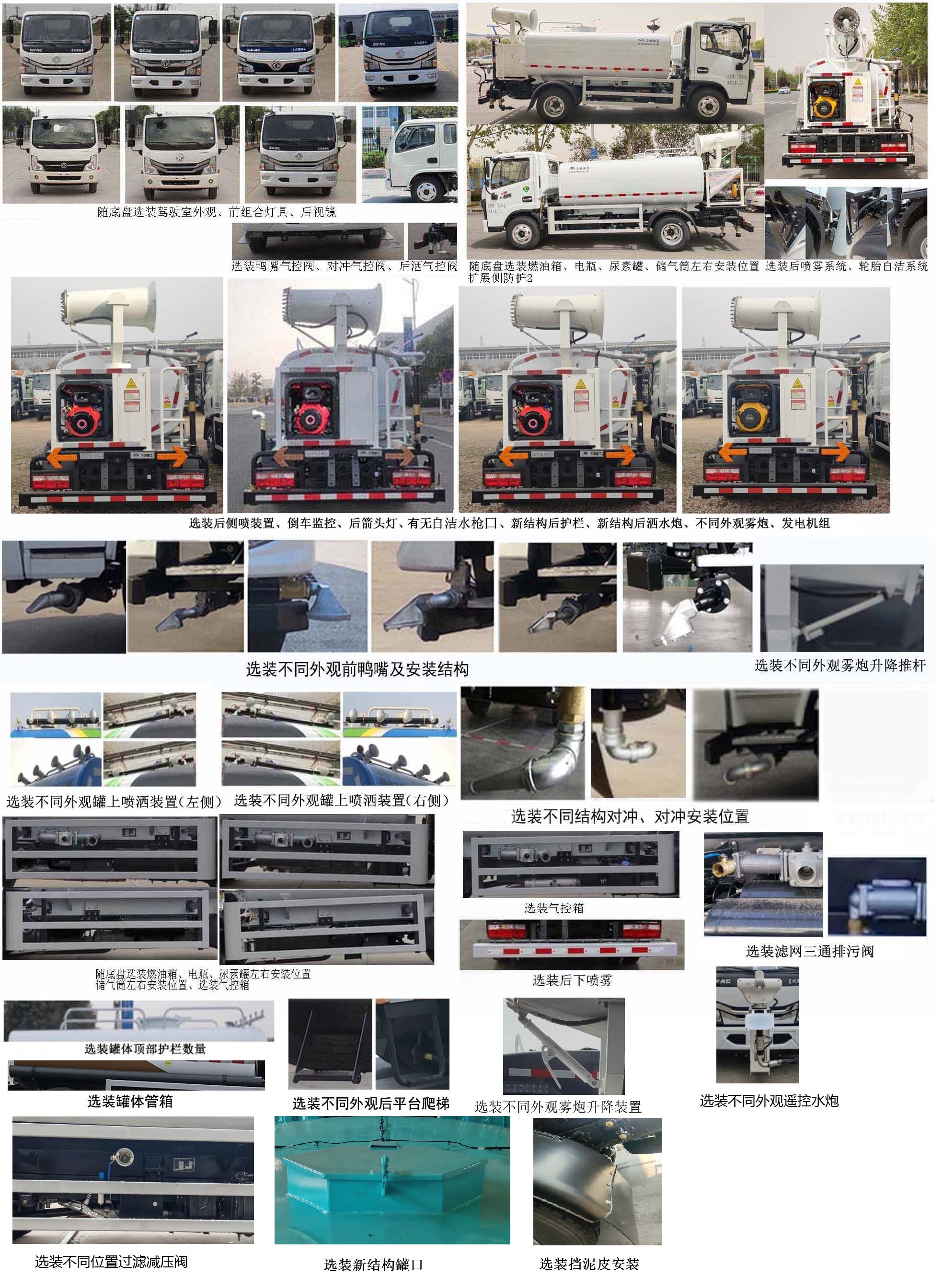 宇通牌YTZ5071TDY20D6多功能抑尘车公告图片