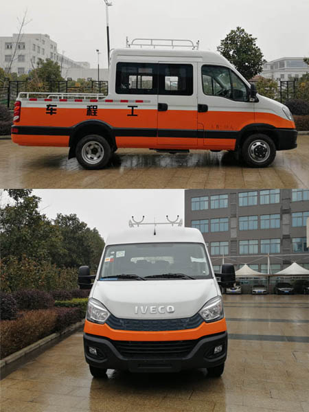 依維柯牌NJ5046XGCFE工程車公告圖片