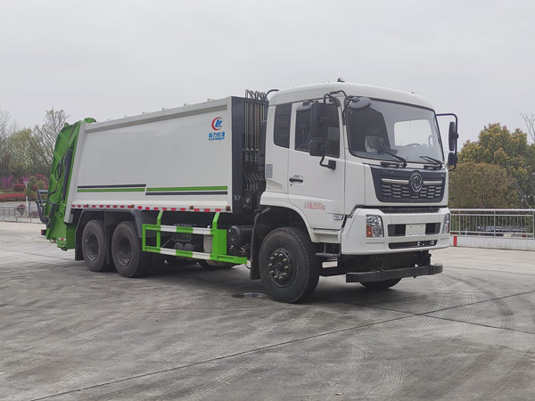 程力威牌CLW5251ZYSD6壓縮式垃圾車公告圖片