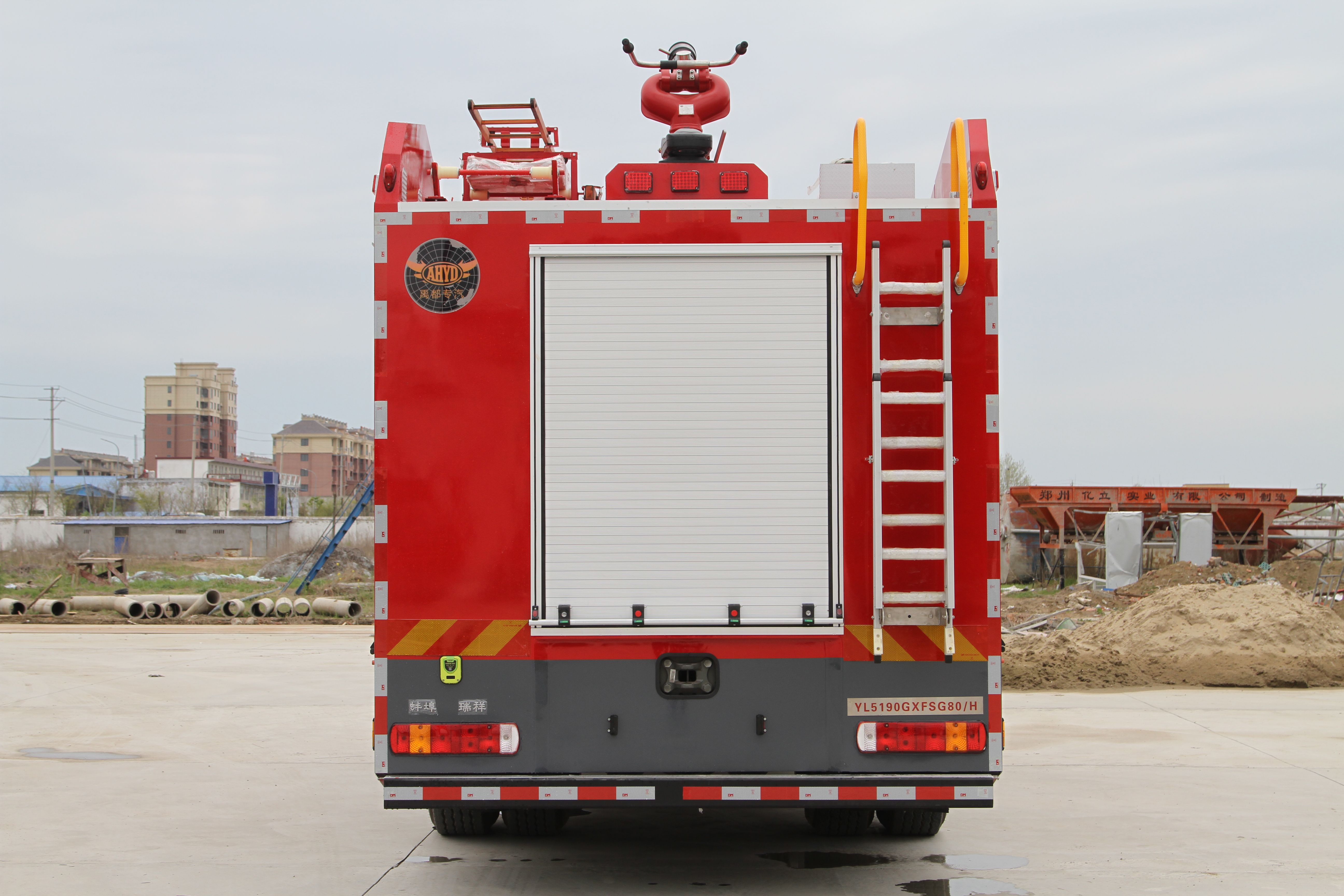 禹都牌YL5190GXFSG80/H水罐消防車公告圖片