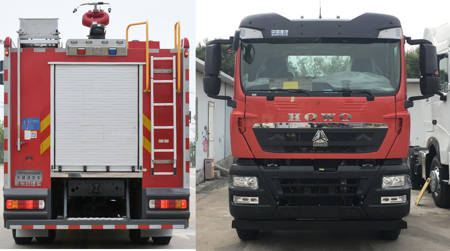 新東日牌YZR5190GXFSG80/H6水罐消防車公告圖片