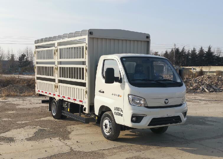 福田牌BJ5042CCY8JB6-02倉(cāng)柵式運(yùn)輸車公告圖片