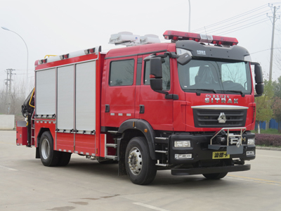 新東日牌YZR5130TXFJY130/G6搶險(xiǎn)救援消防車(chē)公告圖片