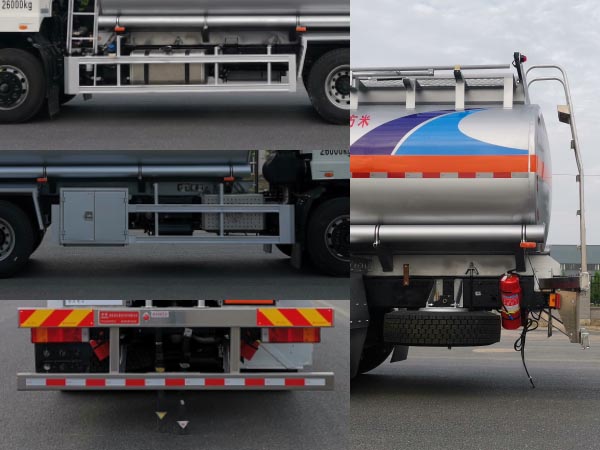 歐曼牌HFV5260GRYEQ6易燃液體罐式運(yùn)輸車公告圖片