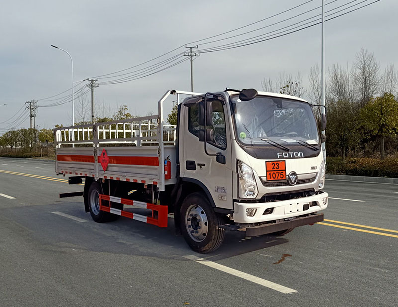楚飛牌CLQ5120TQP6BJ氣瓶運輸車公告圖片