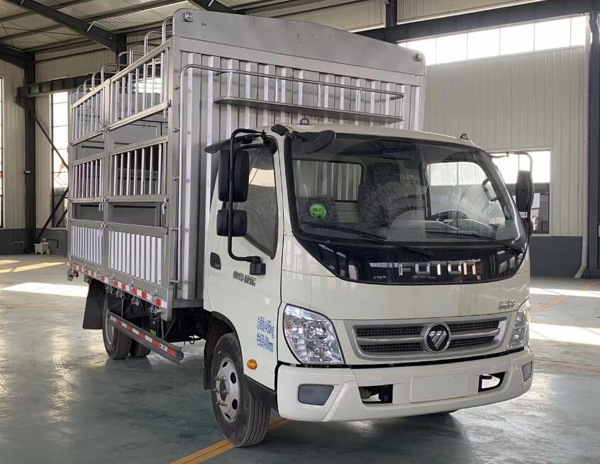 福田牌BJ5041CCY9JBA-AB1倉柵式運(yùn)輸車公告圖片