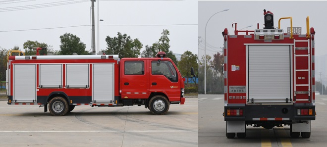 新東日牌YZR5071GXFSG20/Q6A水罐消防車公告圖片