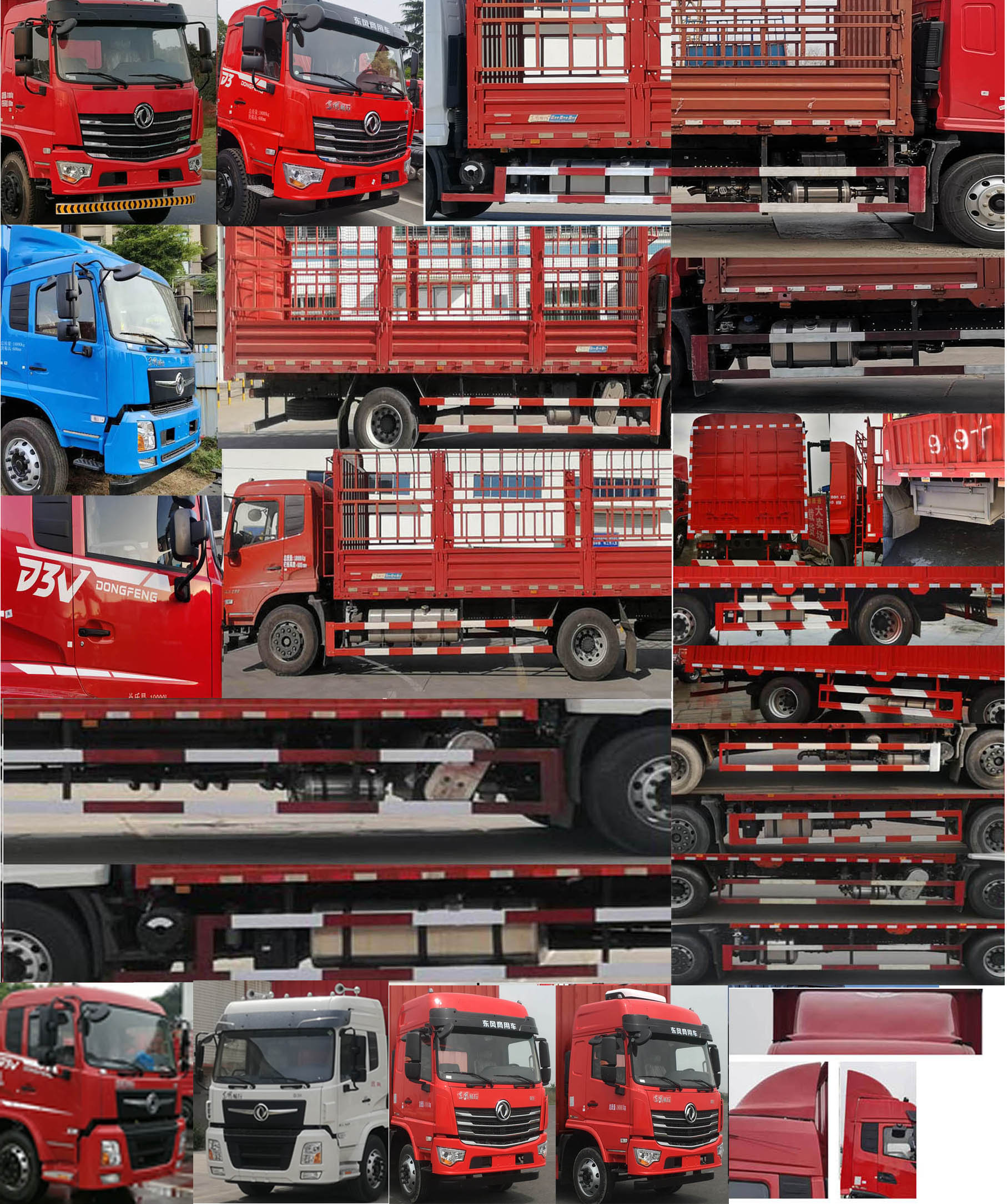 東風牌DFV5173CCYGP6D倉柵式運輸車公告圖片