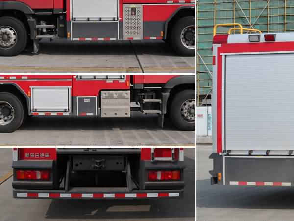 新東日牌YZR5190GXFPM80/G6泡沫消防車公告圖片