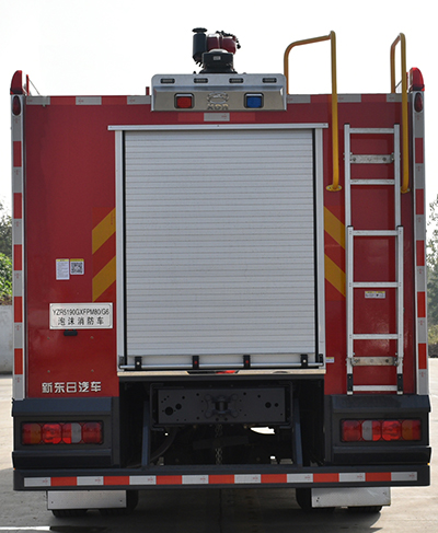 新東日牌YZR5190GXFPM80/G6泡沫消防車公告圖片