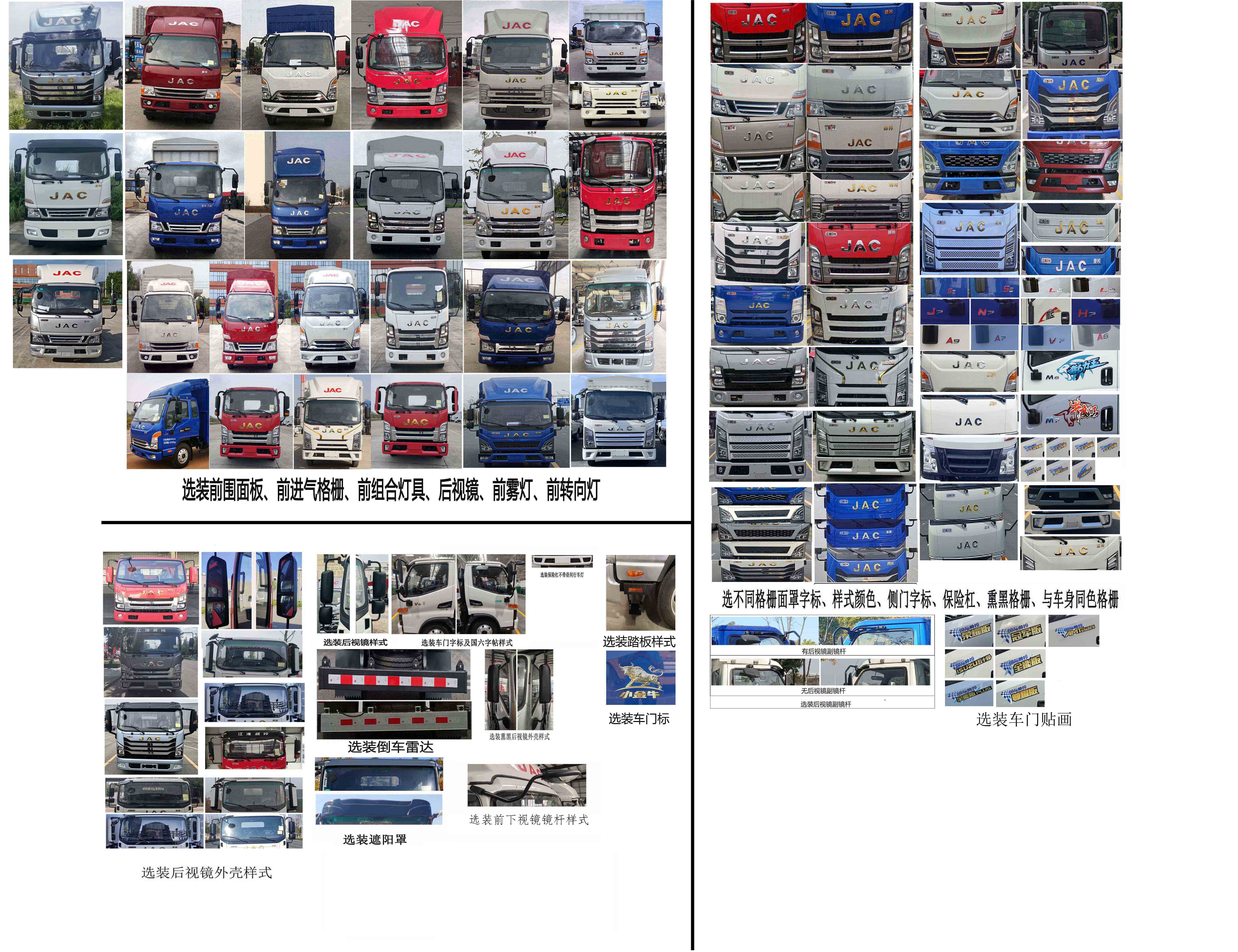 江淮牌HFC5043CCYP31K1C4NS-1倉柵式運輸車公告圖片