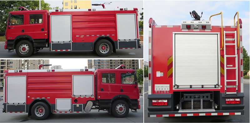 新東日牌YZR5170GXFPM80/E6泡沫消防車(chē)公告圖片