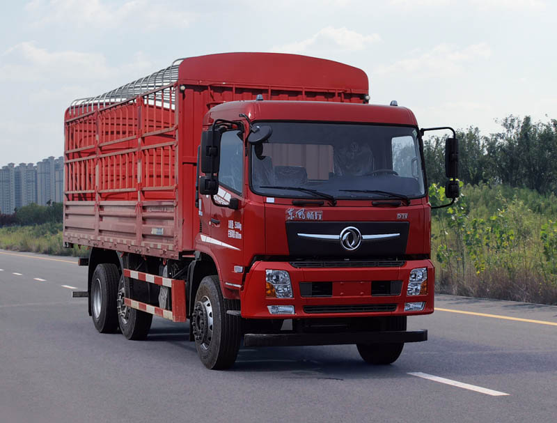 東風(fēng)牌DFV5253CCYGP6DT倉(cāng)柵式運(yùn)輸車公告圖片
