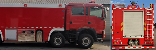 程力威牌CLW5420GXFPM250/HW泡沫消防車公告圖片