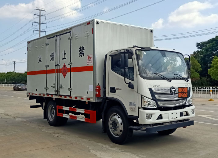 楚飛牌CLQ5121XRY6BJ易燃液體廂式運(yùn)輸車(chē)公告圖片