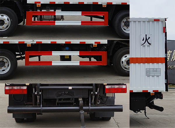 專力牌ZLC5040XRQC6易燃?xì)怏w廂式運(yùn)輸車公告圖片
