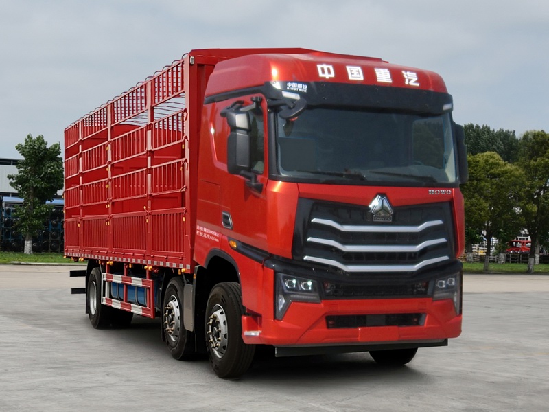 豪沃牌ZZ5257CCYN43CKF1倉(cāng)柵式運(yùn)輸車公告圖片