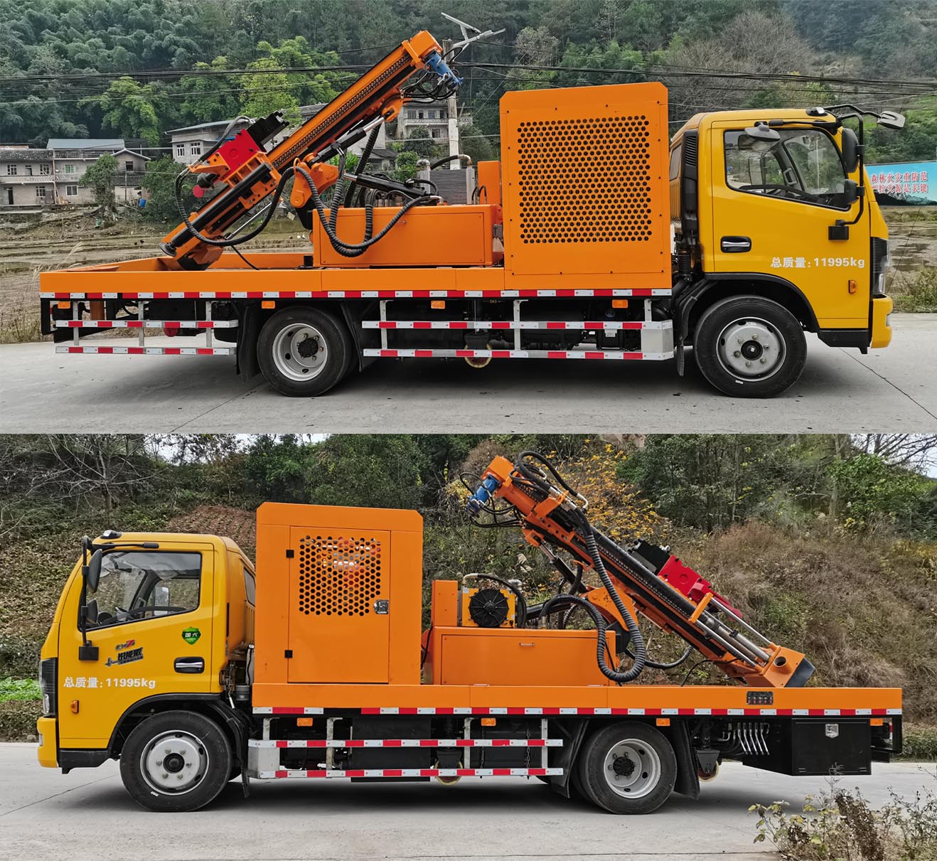 渝宏精工牌YHQ5120TQXEQ382護(hù)欄搶修車公告圖片