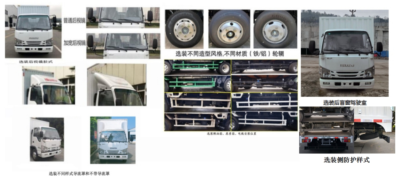 五十鈴牌QL5040XXYMVHA廂式運(yùn)輸車公告圖片