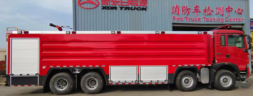 新東日牌YZR5420GXFSG240/H6水罐消防車公告圖片