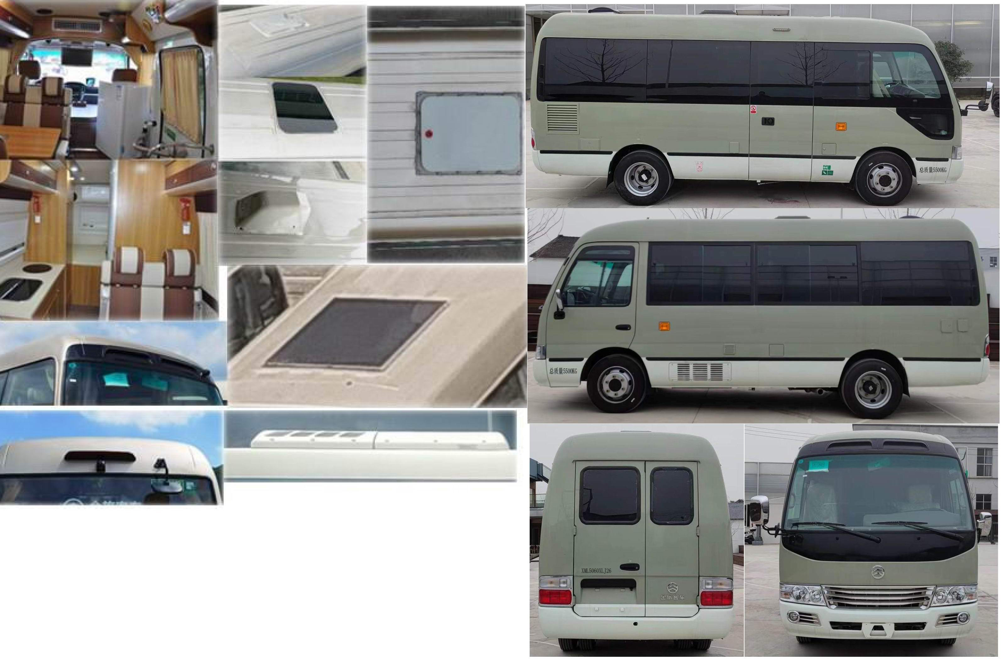 金旅牌XML5060XLJ26旅居車公告圖片