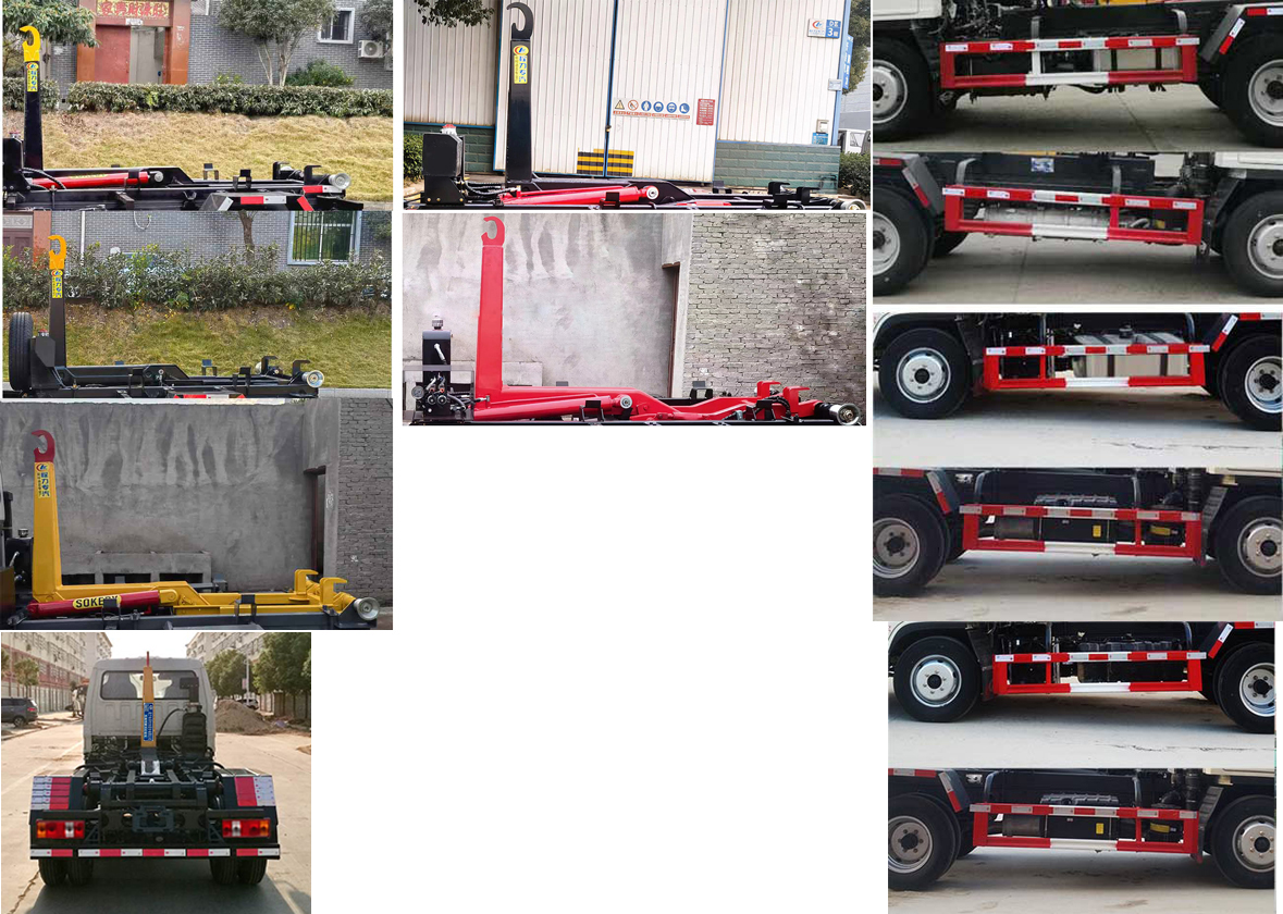 程力威牌CLW5040ZXXBDP車廂可卸式垃圾車公告圖片