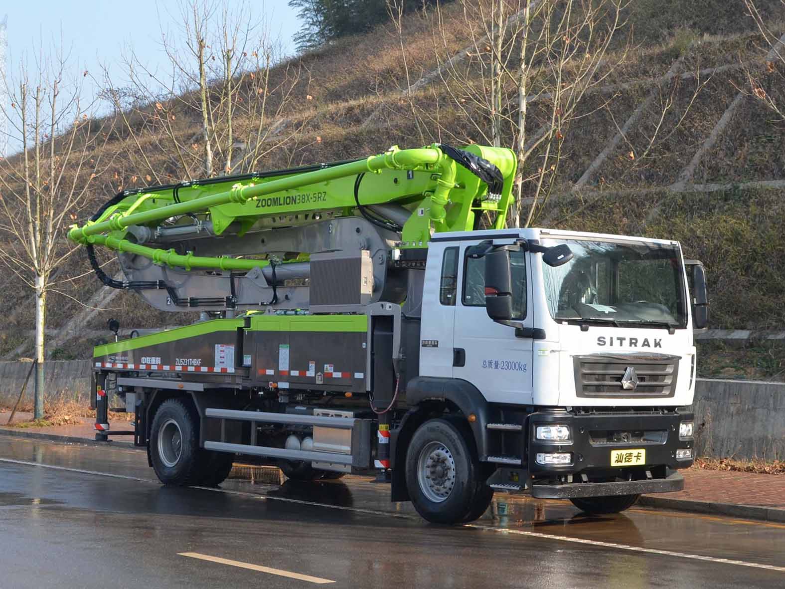 中聯(lián)牌ZLJ5231THBKF混凝土泵車公告圖片