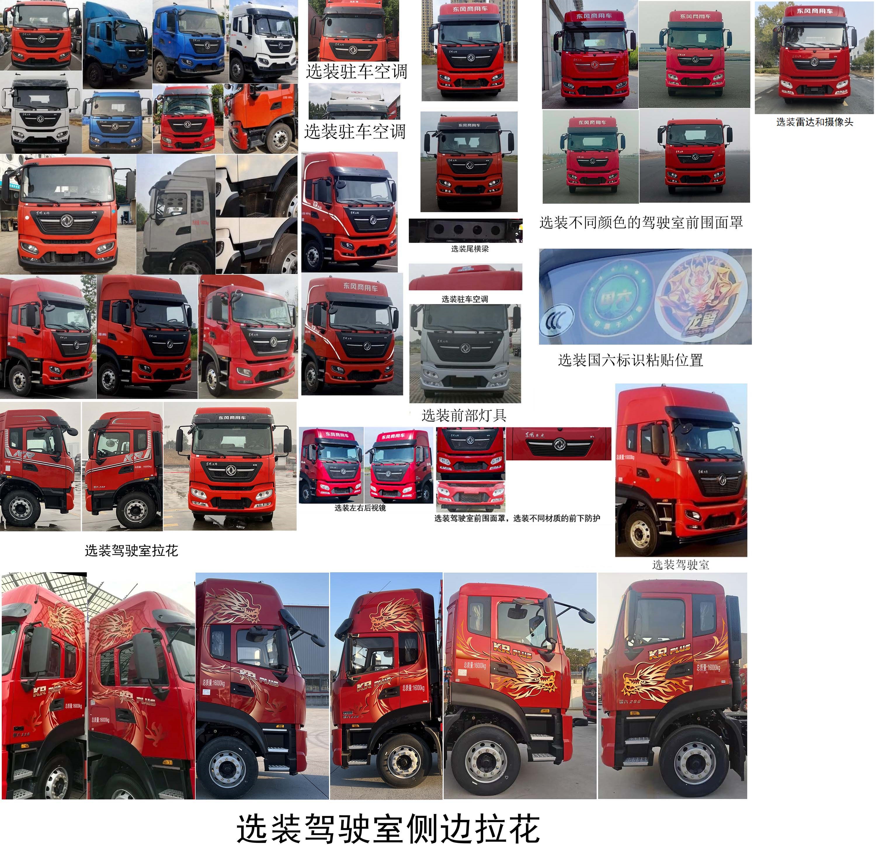 東風(fēng)牌DFH5160CCQEX15畜禽運(yùn)輸車公告圖片