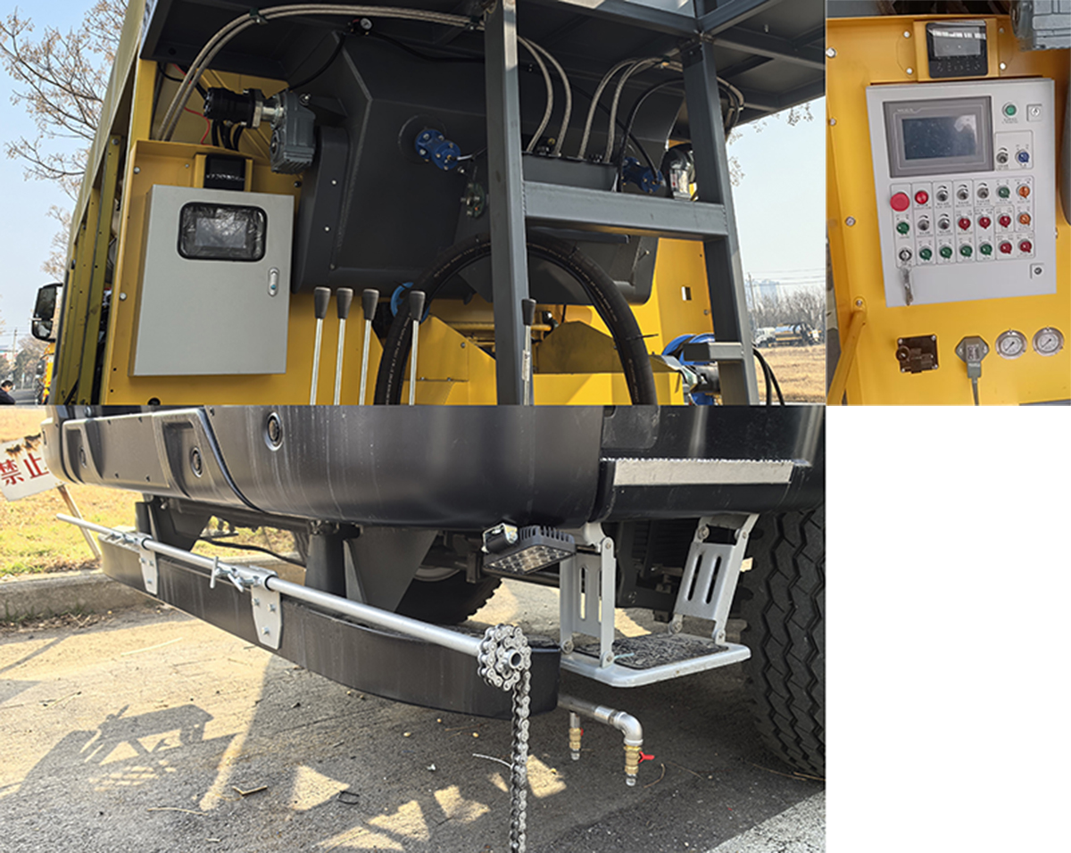 圣工牌HGY5313TFCZ6稀漿封層車公告圖片