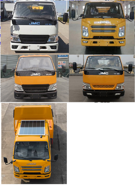 程力威牌CLW5040TFZ6ZC防撞緩沖車公告圖片
