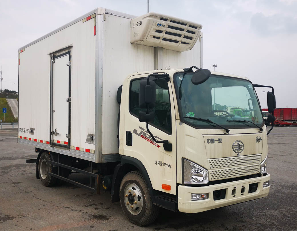 解放牌CA5121XLCP40K42L2E6A84冷藏車公告圖片