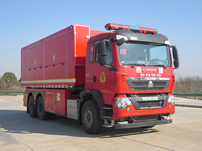 新東日牌YZR5200TXFQC160/T6器材消防車公告圖片