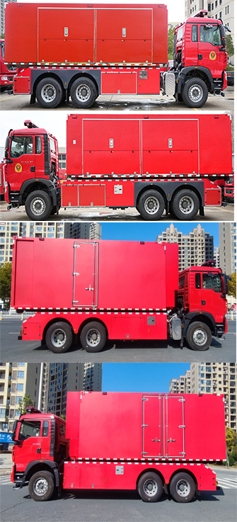 新東日牌YZR5200TXFQC160/T6器材消防車公告圖片
