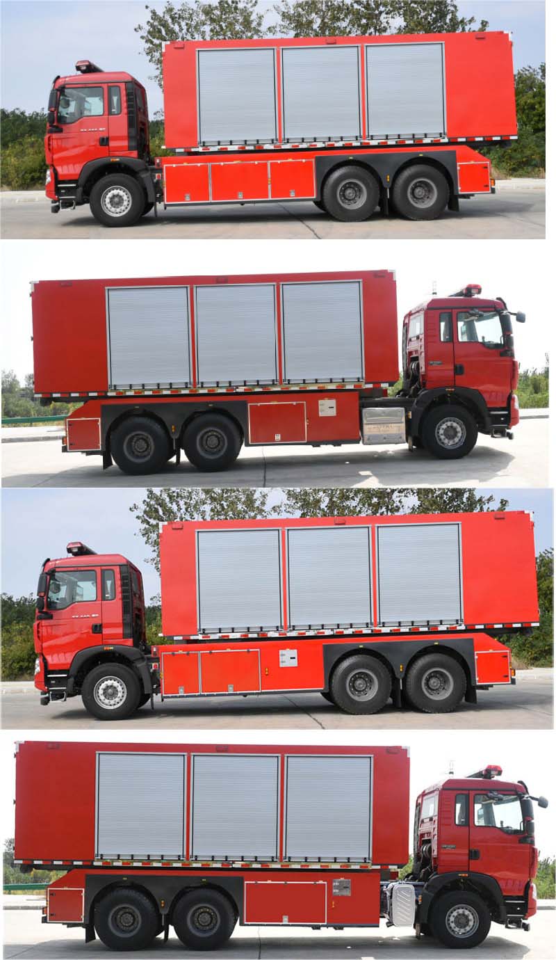 新東日牌YZR5200TXFQC160/T6器材消防車公告圖片