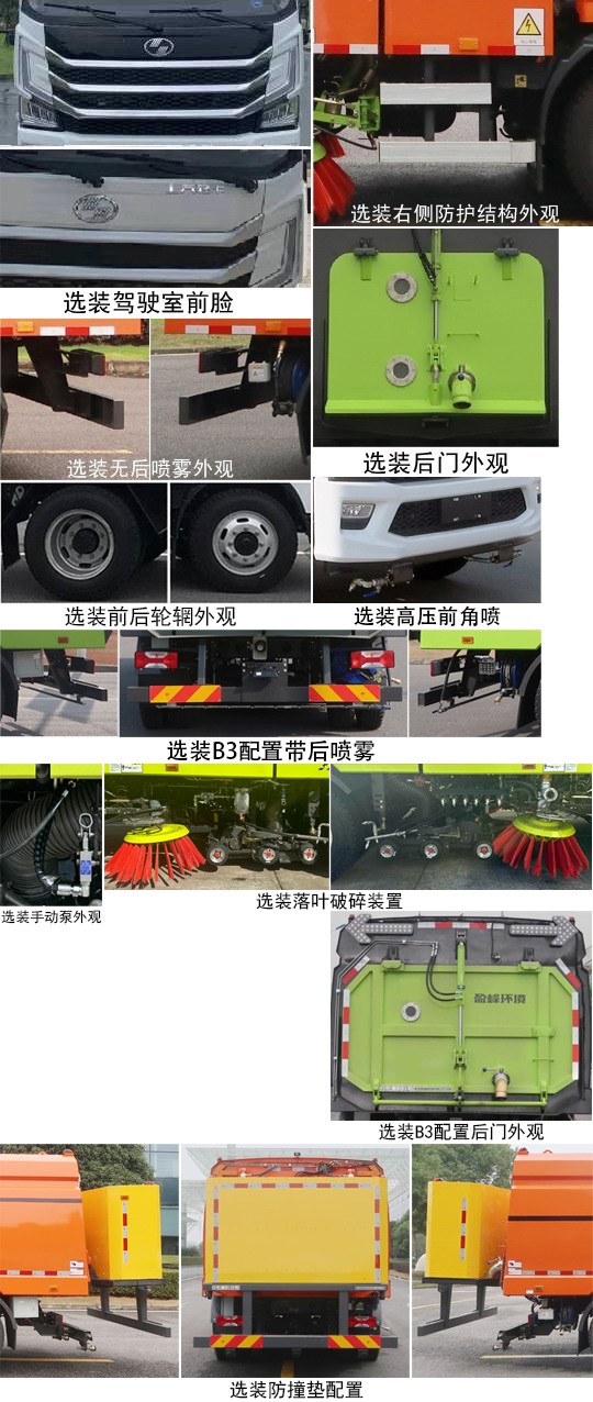 中聯(lián)牌ZBH5120TXSSHABEV純電動洗掃車公告圖片