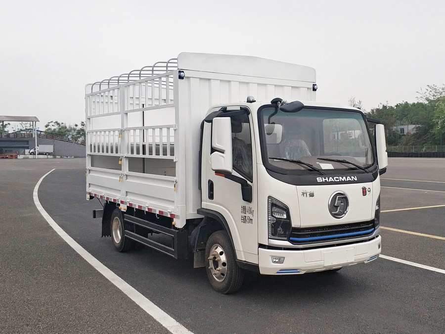陜汽牌SX5042CCYNP6331倉柵式運輸車公告圖片