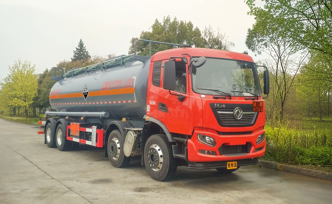 東駒牌LDW5325GFWD6A腐蝕性物品罐式運(yùn)輸車公告圖片