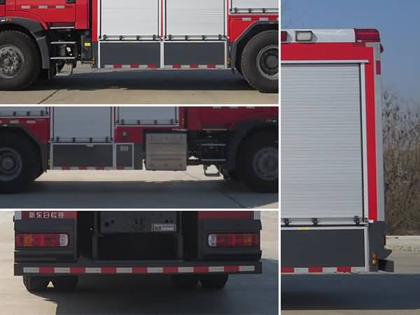 新東日牌YZR5170GXFGF40/H6干粉消防車(chē)公告圖片