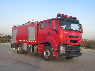 新東日牌YZR5200GXFSG80/Q6水罐消防車公告圖片
