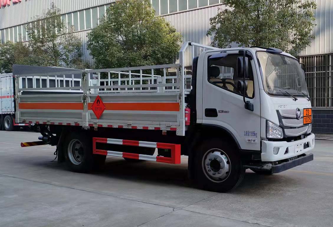 楚飛牌CLQ5121TQP6BJ氣瓶運(yùn)輸車公告圖片