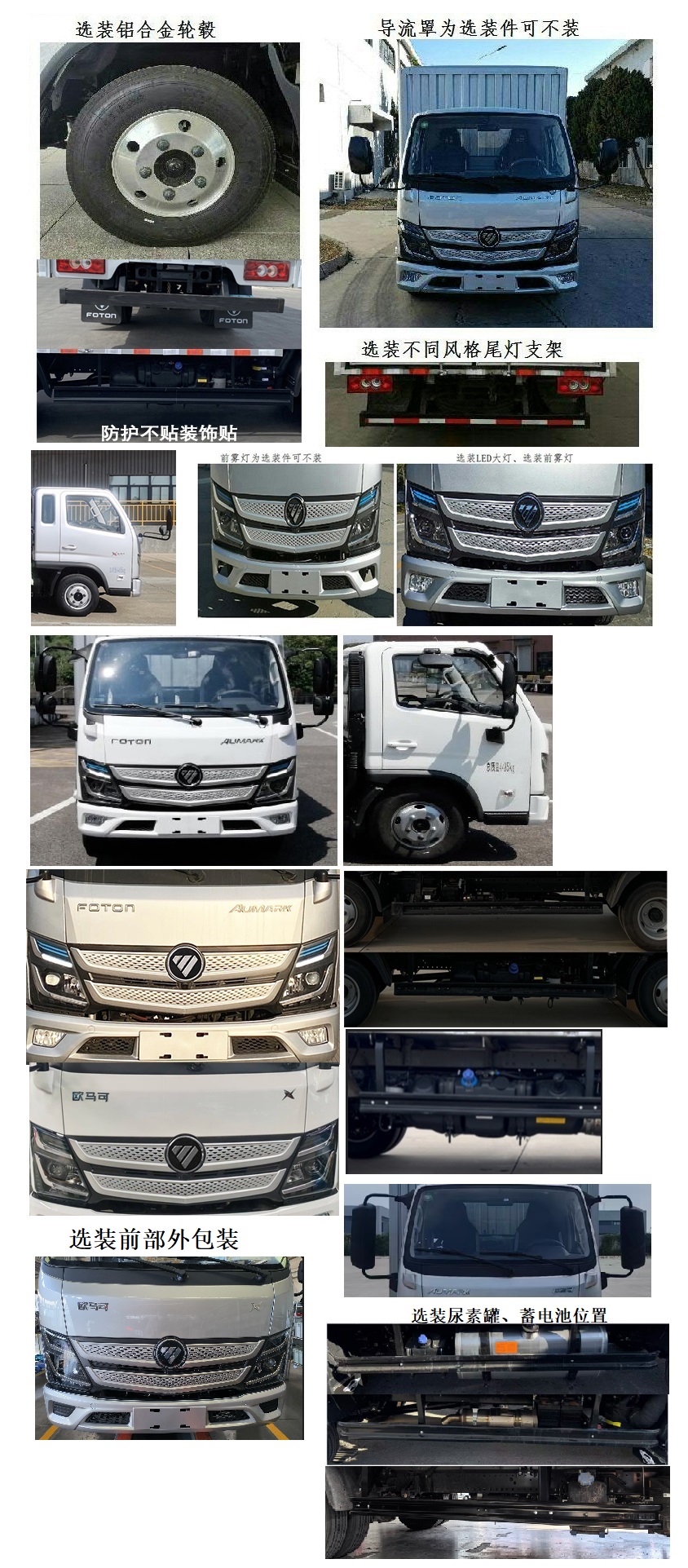 福田牌BJ5044XXY-4A厢式运输车公告图片