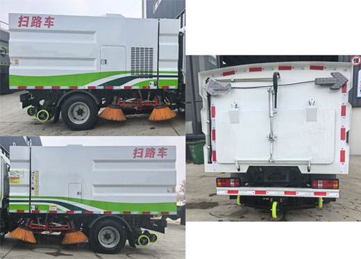 中洁牌XZL5045TSL6扫路车公告图片