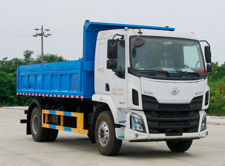 凱力風牌KLF5180ZLJL6自卸式垃圾車公告圖片